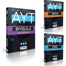Paraf Yayınları Yanıt Yayınları Yanıt Yayınları Ayt Baştan Sona Fizik Kimya Biyoloji Soru Bankası 3 Lü Set
