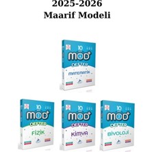 Paraf Yayınları Paraf 10. Sınıf Matematik-Fizik-Kimya-Biyoloji Mod Defter Seti 2025/26 Maarif Modeli