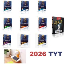Paraf Yayınları Prf Tyt Iq Parag- Mat- Turk- Geo- Fizik- Kimya- Biyo- Tar -Coğraf- Elitkarma Deneme Set Priz Tutucu