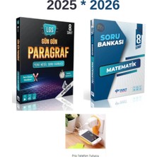 Paraf Yayınları Strateji 8.sınıf Gün Gün Paragraf(Orta Üst) + Yanıt 8.sınıf Matematik (Orta)Soru Bankası Set Priz