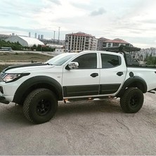 Teknocity Abe Tüv ile Mıtsubıshı L200 Triton Serisi 5 2015-2018 ile Uyumlu Çamurluk Üstü Dodik Kaplama