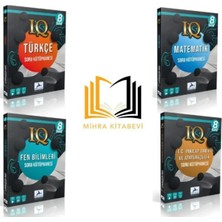 Paraf Yayınları 8. Sınıf Iq Serisi Türkçe Matematik Fen Inkılap Seti 2024 Basım