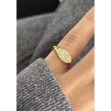 Mimoza Accessories Serçe Parmak Altın Renk Yüzük