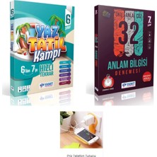 Paraf Yayınları Yanıt 6.sınıf Yaz Tatil Kamp Kitabı + Yanıt 7.sınıf Anlam Bilgisi Set 2025 Priz Tutuculu