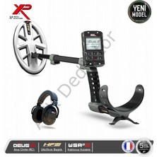 XP Dedektör Xp Deus Iı Rc Metal Dedektörü – 24X13 cm Hf2 Başlık + WSA2XL St Kablosuz Kulaklık Altın Arama