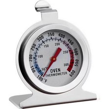 Metal Fırın Termometresi Analog 50-300°C / 100-600°F Paslanmaz Oven Thermometer