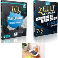 Paraf Yayınları 8.sınıf Iq Matematik ve Elit Karma Türkçe Branş Deneme Set (Priz TUTUCULU)2024-2025