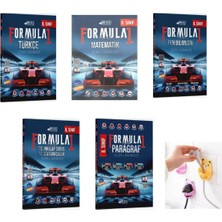 Paraf Yayınları Son Viraj Yayınları Türkçe-Matematik-Fen-Inkilap-Paragraf 5'li Set+Fiş Tutucu Hediyeli
