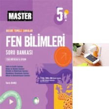 Paraf Yayınları 5.sınıf Master  Fen Bilimleri Soru BANKASI(2024-2025 Yeni Baskı)Priz Tutucu Hediye
