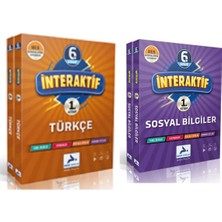 Paraf Yayınları 6.sınıf Interaktif Türkçe-Sosyal Bilgiler Soru Bankası Seti Set 2025 Son Basım