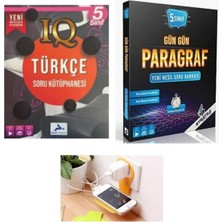 Paraf Yayınları 5.sınıf Iq Türkçe + Gün Gün Paragraf  Set 2025 (Priz Tutuculu)