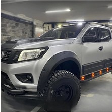 Teknocity Abe Tüv ile Nıssan Navara NP300 (D23) 2017-2021 ile Uyumlu Çamurluk Üstü Dodik Kaplama