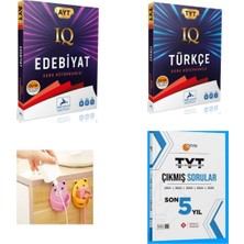 Paraf Yayınları Tyt Iq Türkçe-Ayt Iq Edebiyat Sonuç 2018-2025 Çıkmış Sorular ve Fiş Tutucu Hediye