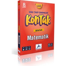 Paraf Yayınları 8 Sınıf Matematik 36 Haftada Konu Takip Denemeleri LGS Hazırlık İçin