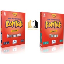 Paraf Yayınları 8.sınıf Kontak Matematik- Türkçe Haftalık Deneme Set 2024-2025.