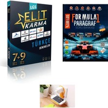 Paraf Yayınları 8.sınıf Elit Karma Lgs Türkçe Deneme +Paragraf Formula 1 Serisi  Set 2025(PRİZ Tutuculu)