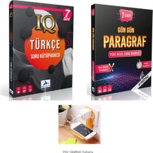 Paraf Yayınları 7 Sınıf Iq Türkçe Soru Kütüphanesi Gün Gün Paragraf Set 2025 (Priz Tutucu Hediye)