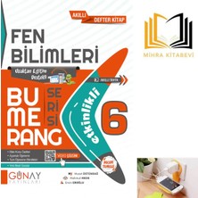 Paraf Yayınları 6.sınıf Bumerang Fen 2025-2026 Yeni Müfredata Uygun (Priz Telefon Tutuculu))