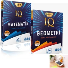 Paraf Yayınları Tyt Iq Matematik ve Tyt-Ayt Geometri Soru KÜTÜPHANESI(2024-2025)PRİZ Tutucu Hediye