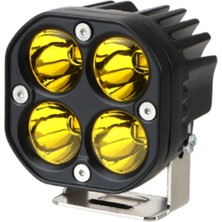 Teknocity Sis Lambası Off-Road 4 LED 12-32V 40W Ikili Takım Sarı
