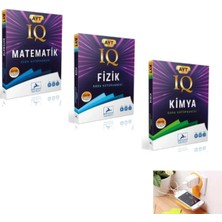 Paraf Yayınları Iq Ayt Matematik, Fizik ,kimya 3'lü Set(Priz Tutucu HEDİYE)2025-2026