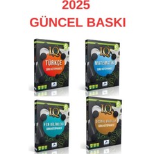 Paraf Yayınları 6.sınıf Türkçe-Matematik-Fen-Sosyal Iq Serisi Soru Bankası Seti 2025 Güncel Baskı - 4 Kitap