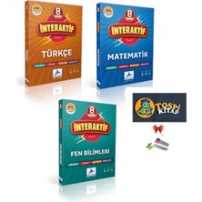 Paraf Yayınları 8. Sınıf Interaktif Fen Bilimleri + Matematik + Türkçe Soru Kütüphanesi