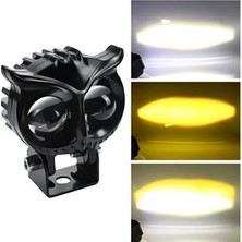 Teknocity Space Offroad Sis Lambası 40W Beyaz-Amber Çakarsız Adet 12-30V / LASS295