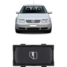 CME PARTS Vw Volkswagen Bora 1999-2005 Uyumlu Ön & Arka Yolcu Kapısı Cam Açma Düğmesi Siyah 1 Adet 3B0959855B