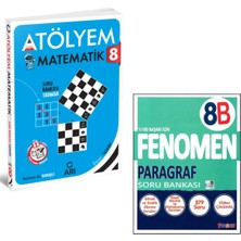Paraf Yayınları 8.sınıf Arı Atölyem Matematik + Fenomen 8b Paragraf Kitap Set 2025-2026