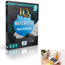 Paraf Yayınları  8.sınıf Iq Matematik Soru Kütüphanesi 440 Syf. 2024-2025 (Priz Tutucu Hediye)