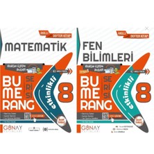 Paraf Yayınları 8.sınıf Bumerang Matematik Fen Set 2025-2026