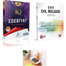 Paraf Yayınları Ayt Iq Edebiyat Soru Kütüphanesi + 3D Tyt Dilbilgisi Simülasyon Dilbilgisi Set 2025(PRİZ Tutuculu)