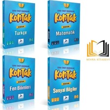 Paraf Yayınları 7. Sınıf Kontak  Deneme Seti Türkçe- Matematik-Fen-Sosyal (2025)