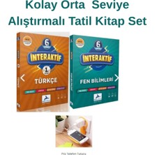 Paraf Yayınları 2026 Paraf 6.sınıf Interaktif Türkçe-Fen Soru Bankası Yeni Müfredat Set Priz Tutuculu