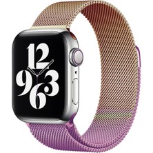 Newface Cosmotex New  Watch 42MM Metal Mıknatıslı Kordon - Mor-Rose