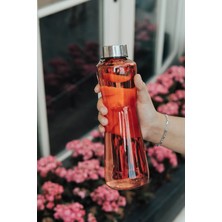 Clear Kırmızı Cam Matara Premium 750CC