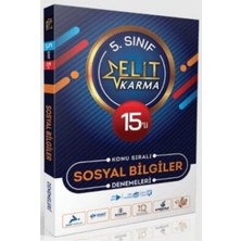 Paraf Yayınları Elit Karma 5. Sınıf Sosyal Bilgiler 15'li Branş Deneme
