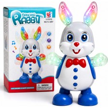 Duman Oyuncak Işıklı Müzikli Dans Eden Tavşan Oyuncak 24 cm – Eğitici & Eğlenceli
