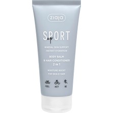 Ziaja Sport Vücut Balmı ve Saç Kremi 2'si 1 Arada 200 ml