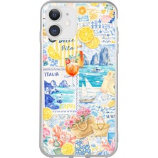 TechTree iPhone 11 Uyumlu La Dolce Vita Italyan Rüyası Baskılı Silikon Kılıf