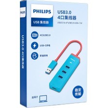 Philips SWR1529R/93 USB 3.0 To 4 Port USB 3.0 Hub Çoklayıcı