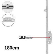 Endow 15 mm Göbek 180 cm Tek Açılım Pvc Pencere Ispanyoleti