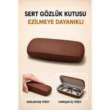 Revival Frames Gözlük Kabı Optik Çerçeve Için (Sert) Silme Bezi Hediyeli (Gözlük Dahil Değildir)