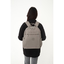 Sanmorris Sanmorrıs Unisex Suya Dayanıklı Krinkıl Kumaş Çok Gözlü Sırt Çantası 3059