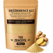 Değirmenci Ali Toz Zencefil 250 gr Doğal Katkısız Baharat