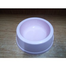 Pet Büyük Oval Mama Kabı Kaymaz Taban 1 Litre x 2 Adet-Karışık Renk