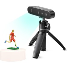 Creality Cr-Scan Ferret Se 3D Tarayıcı,0,1 MM,150-2000 mm Tarama Aralığı, Sarsıntı Önleyici, 24 Bit Renkli Tarama, Tarama Spreyi Olmadan Siyah/metalik(Yansıtıcı Olmayan)Nesneleri Tarama,windows/mac