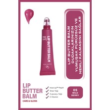 Golden Rose Lip Butter Balm No: 05 Wild Berry - Nemlendirici ve Parlatıcı Dudak Balmı