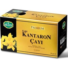 Akzer Sarı Kantaron Çayı 20 Süzen Poşet